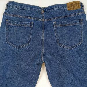 Old Mill Fleece Lined Jeans by Size 38x34 Medium Wash Actual Inseam is 31.5 in.